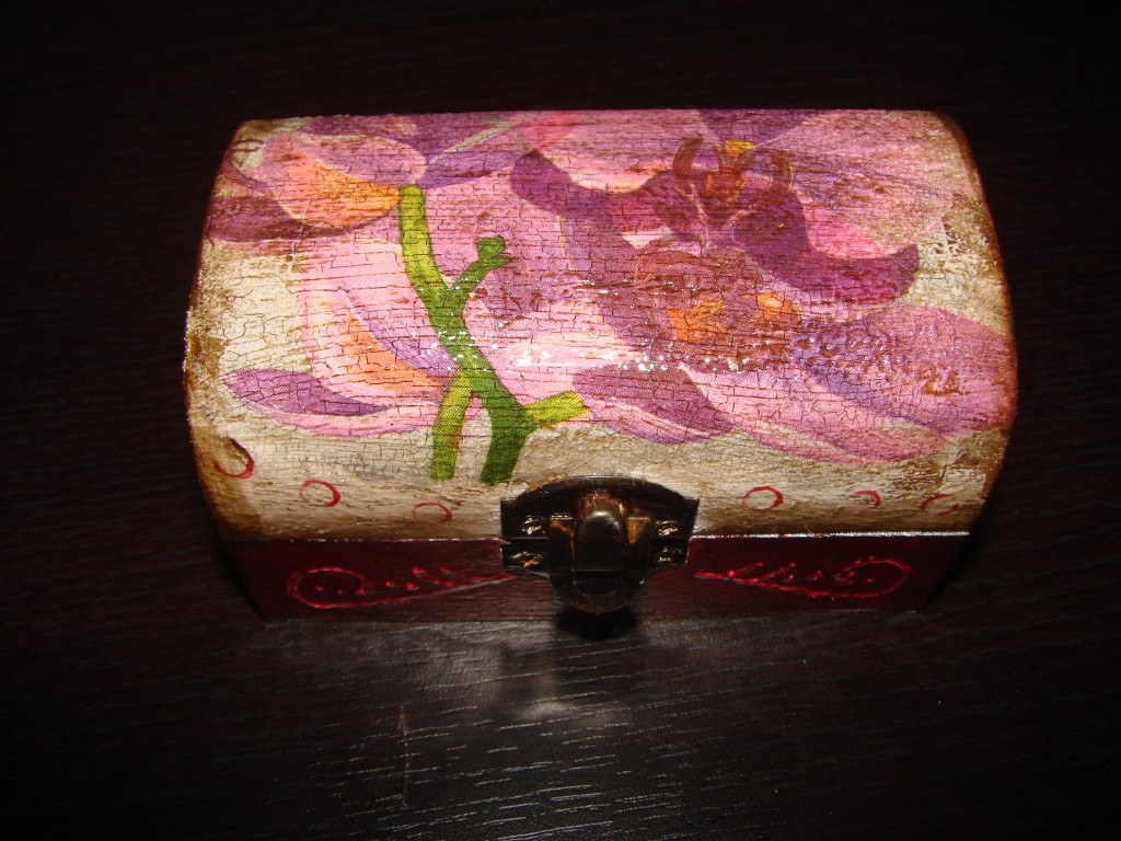 cutie cufar floare roz (3)