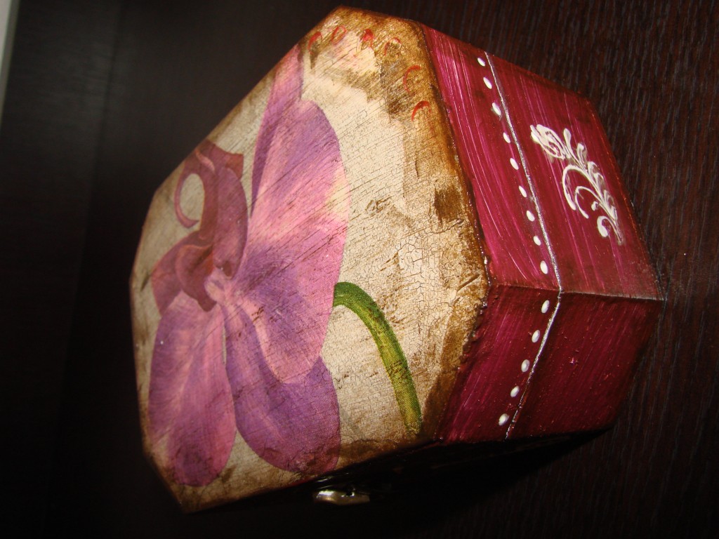 cutiuta floare roz (3)